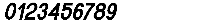Rotorika Rotorika Sem Bold Semi Condensed Slant Font OTHER CHARS