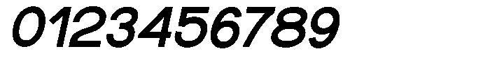 Rotorika Semi Bold Semi Expanded Slanted Font OTHER CHARS