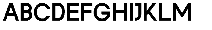 Rotorika Semi Bold Font UPPERCASE