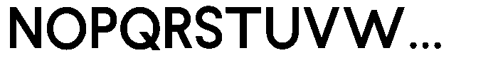 Rotorika Semi Bold Font UPPERCASE