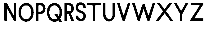 Rotorika Semi Condensed Font UPPERCASE