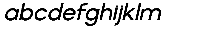 Rotorika Semi Expanded Slanted FONT