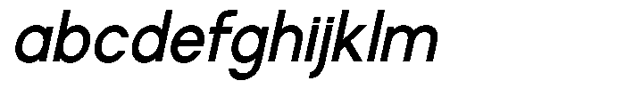 Rotorika Slanted FONT