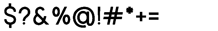 Rotorika Variable Upright Font OTHER CHARS