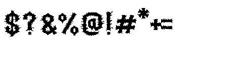 Rotspire Font OTHER CHARS