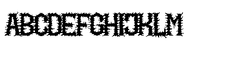 Rotspire Font UPPERCASE