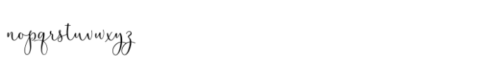 Rottarity Feminine Font LOWERCASE