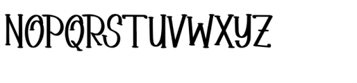 Rotten Jingway Regular Font UPPERCASE