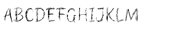 Rotten arch Font UPPERCASE