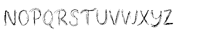 Rotten arch Font UPPERCASE