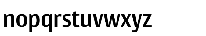 Rotulo Condensed Semi Bold Font LOWERCASE
