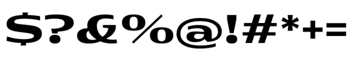 Rotulo Expanded Bold Font OTHER CHARS