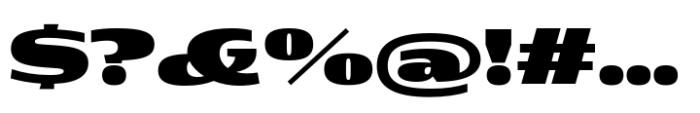 Rotulo Expanded Fat Font OTHER CHARS