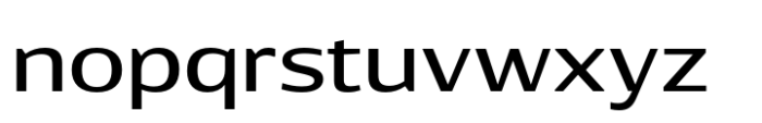 Rotulo Extended Medium Font LOWERCASE