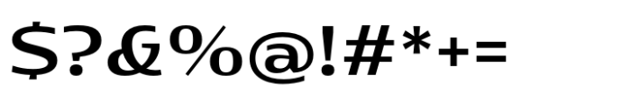 Rotulo Extended Semi Bold Font OTHER CHARS