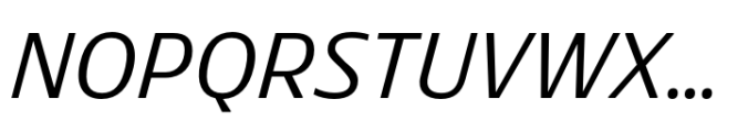 Rotulo Light Oblique Font UPPERCASE