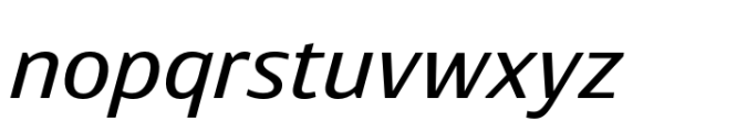 Rotulo Regular Oblique Font LOWERCASE