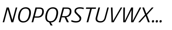 Rotulo Thin Oblique Font UPPERCASE