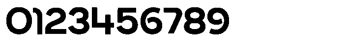 Rotund Bold Font OTHER CHARS