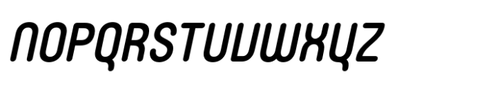Rotundus Rounded Extra Bold Italic Font UPPERCASE