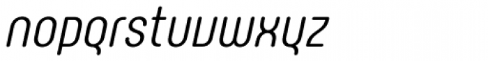 Rotundus Rounded Italic Font LOWERCASE