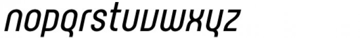 Rotundus Semi Bold Italic Font LOWERCASE