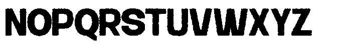 Rotura Vintage Rough Font UPPERCASE