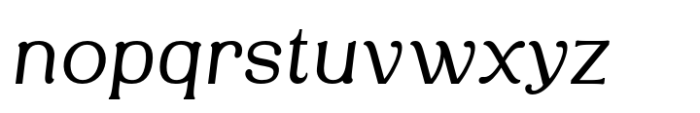 Rouge Gorge Thin Italic Font LOWERCASE