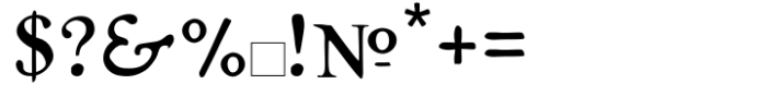Rough Antiqua All Caps Regular Font OTHER CHARS