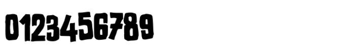 Rough Blocky Font OTHER CHARS