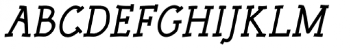 Rough Bold Italic Font UPPERCASE