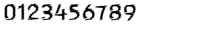 Rough Letter Black W07 Font OTHER CHARS