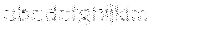 Rough Letter Light W03 FONT
