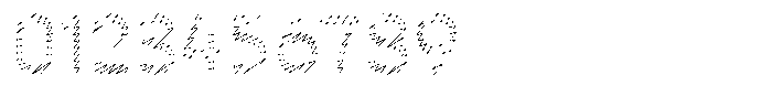 Rough Letter Light W403 Font OTHER CHARS