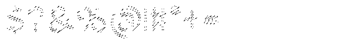 Rough Letter Light W403 Font OTHER CHARS