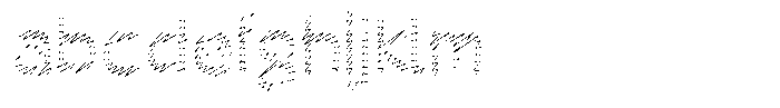 Rough Letter Light W403 FONT