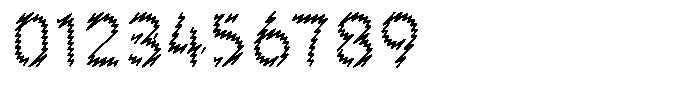 Rough Letter Medium W405 Font OTHER CHARS