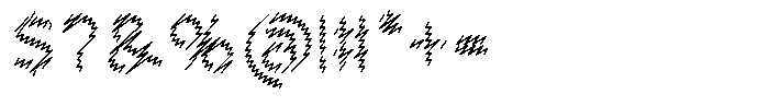 Rough Letter Regular W404 Font OTHER CHARS