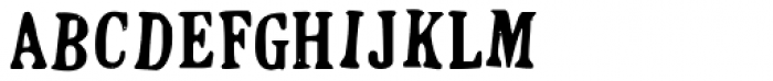 Rough Print JNL Font UPPERCASE