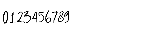 Rough Scribble Font OTHER CHARS