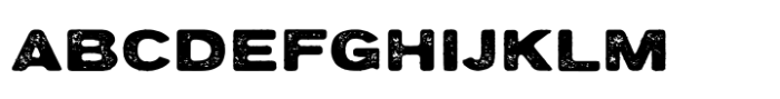 Rough Sport Font UPPERCASE