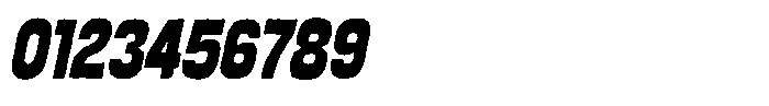 Rougho Oblique Font OTHER CHARS