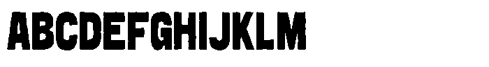 Rougho Regular Font UPPERCASE