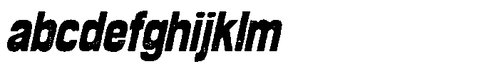 Rougho Stamp-Oblique FONT