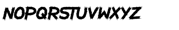 Roughpen Font UPPERCASE