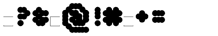 Roulade Bold Font OTHER CHARS