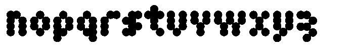 Roulade Regular Font LOWERCASE