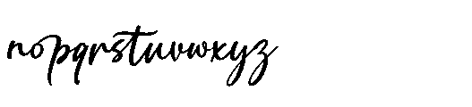 Rouligue Filondra Regular Font LOWERCASE