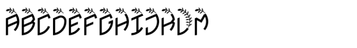 Round Branch Monogram FONT