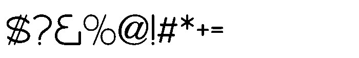 Round Nib Nouveau JNL Regular Font OTHER CHARS